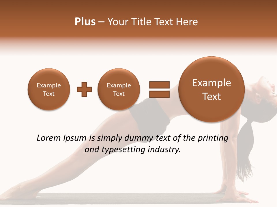 Sport Healthy Weights PowerPoint Template