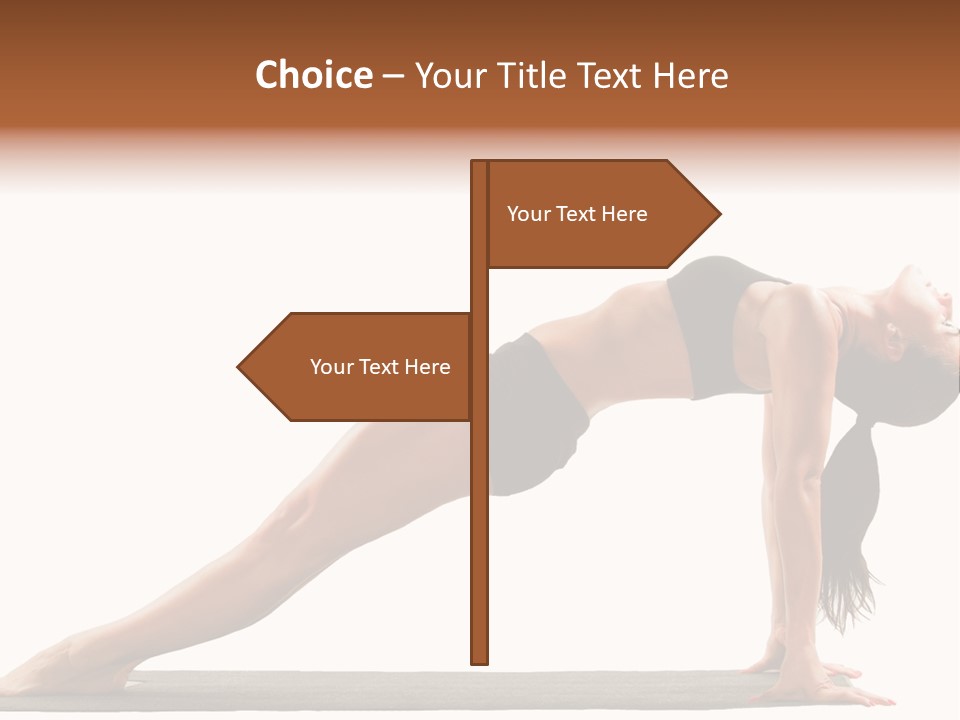 Sport Healthy Weights PowerPoint Template