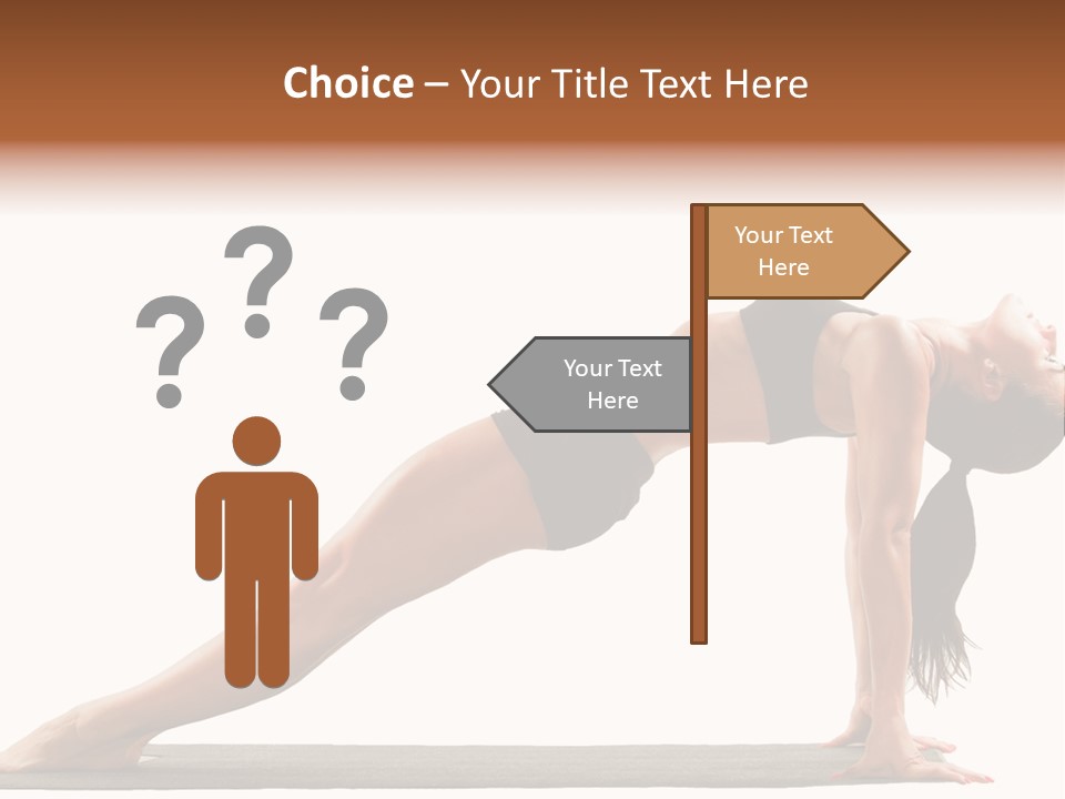 Sport Healthy Weights PowerPoint Template