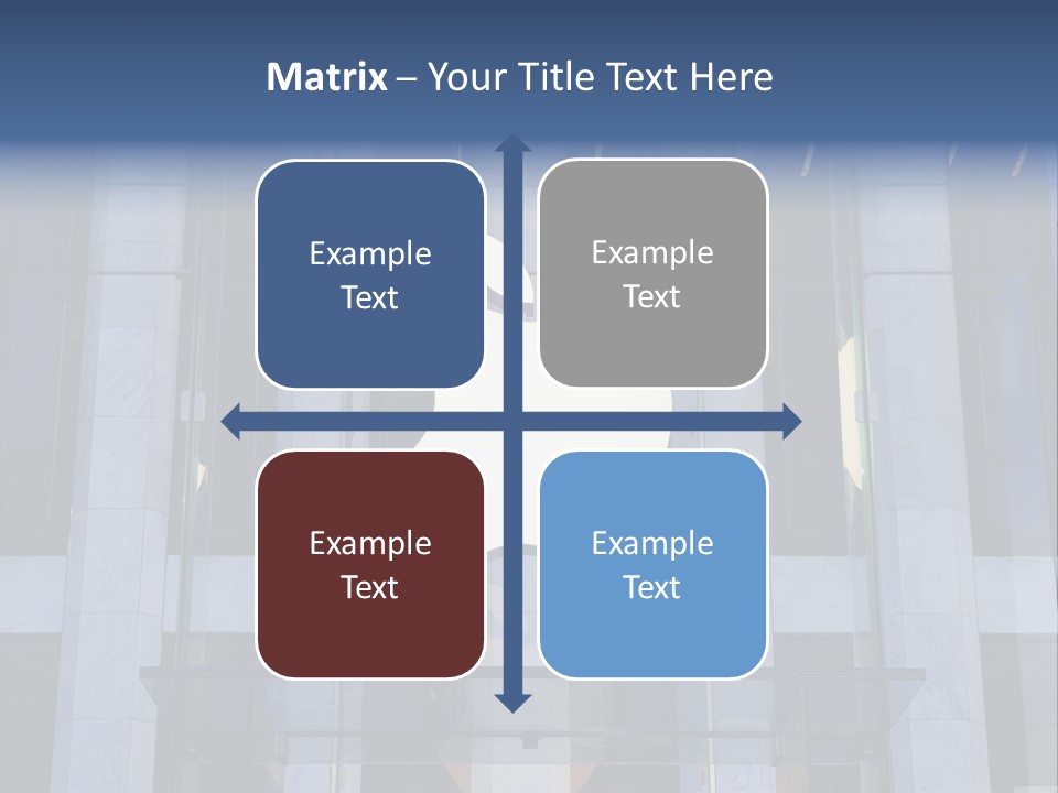 Facade Exterior Manhattan PowerPoint Template