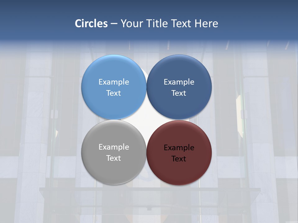 Facade Exterior Manhattan PowerPoint Template