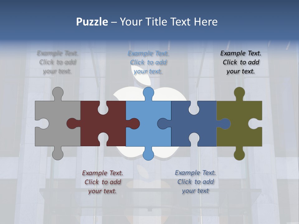 Facade Exterior Manhattan PowerPoint Template