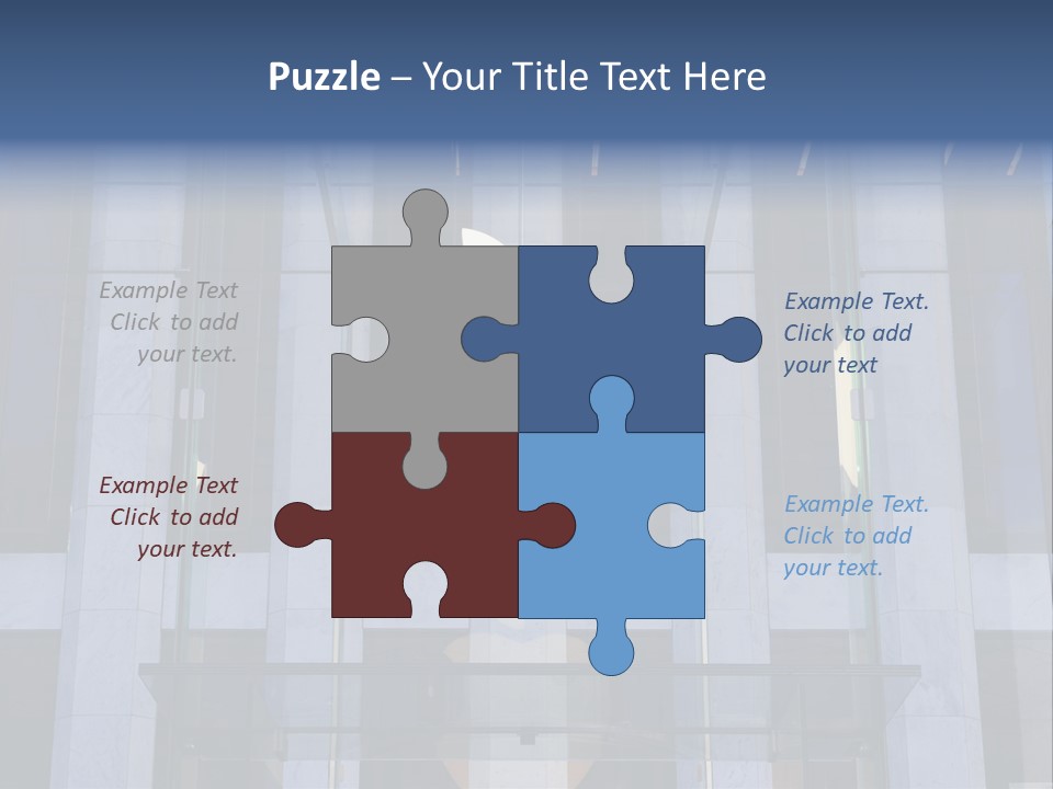 Facade Exterior Manhattan PowerPoint Template