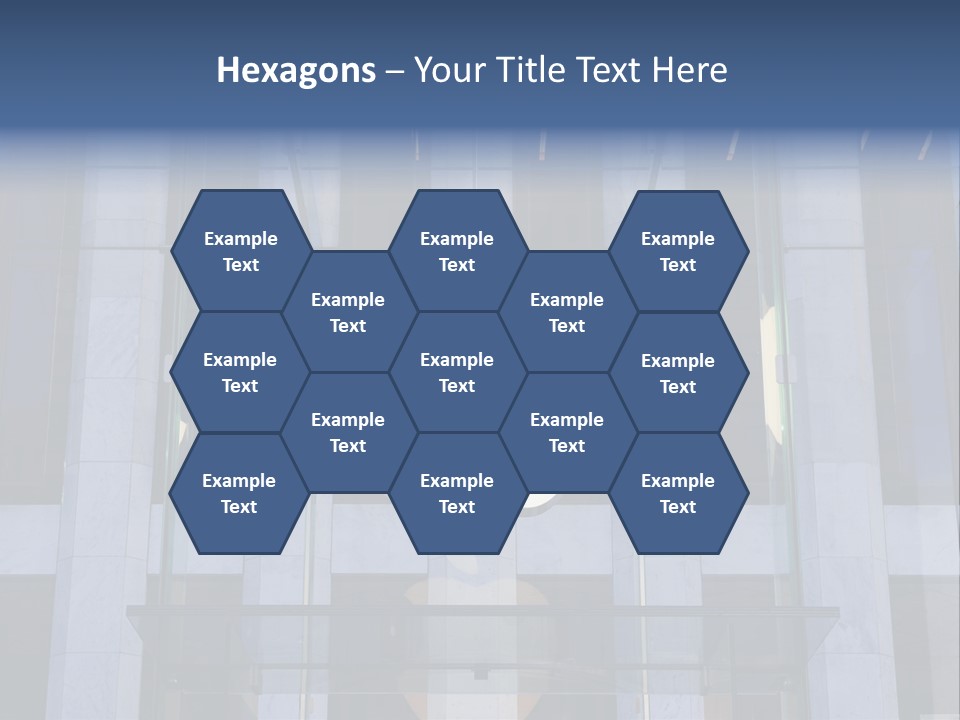 Facade Exterior Manhattan PowerPoint Template