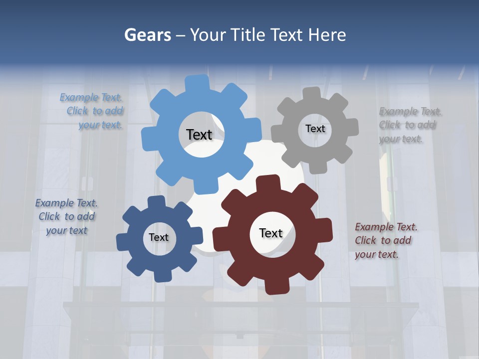 Facade Exterior Manhattan PowerPoint Template