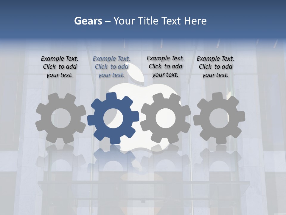 Facade Exterior Manhattan PowerPoint Template