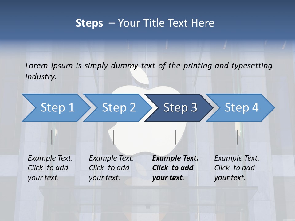 Facade Exterior Manhattan PowerPoint Template