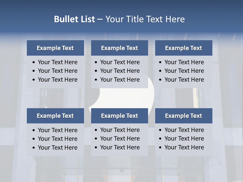 Facade Exterior Manhattan PowerPoint Template