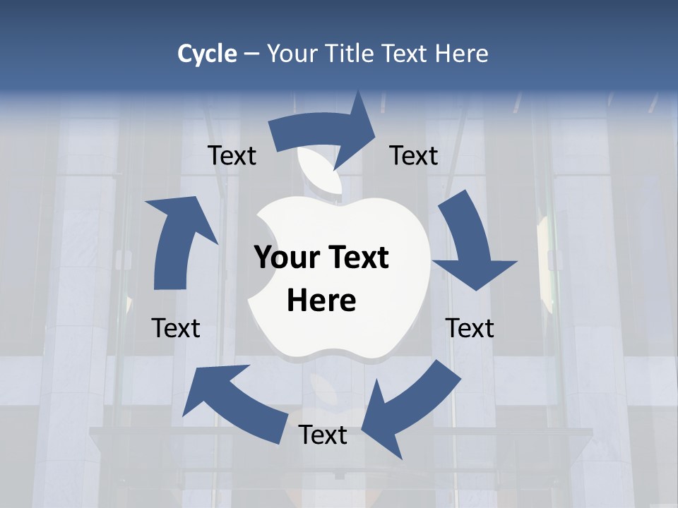 Facade Exterior Manhattan PowerPoint Template