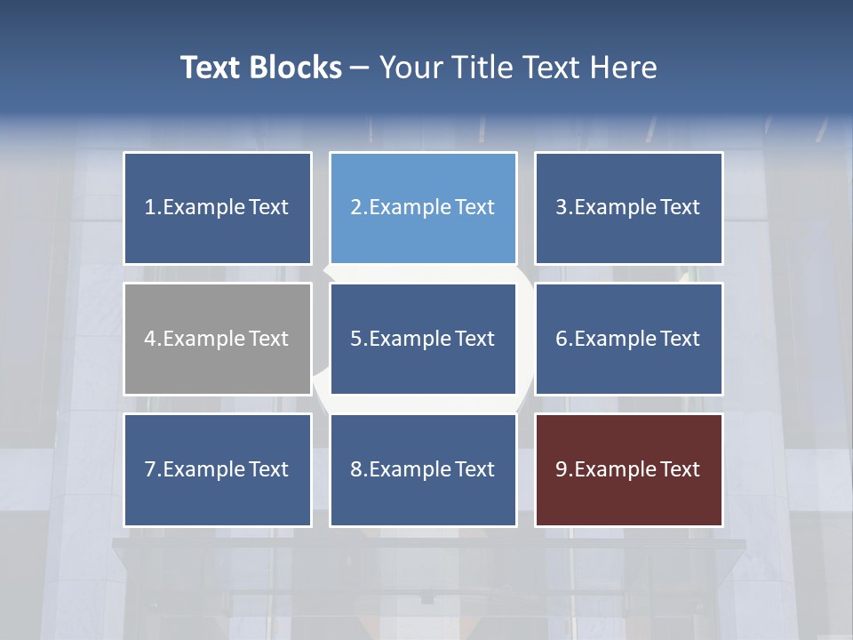 Facade Exterior Manhattan PowerPoint Template