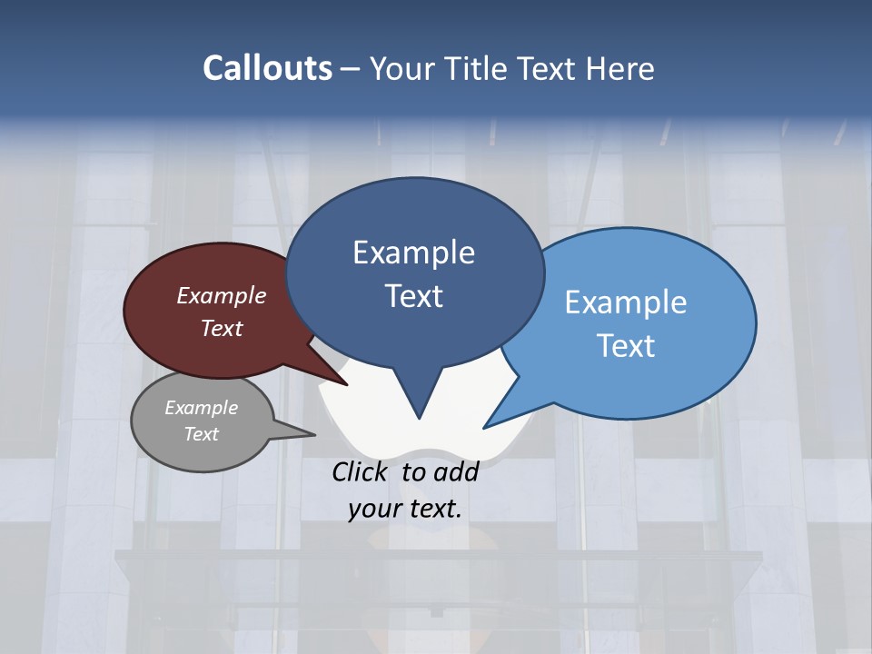 Facade Exterior Manhattan PowerPoint Template