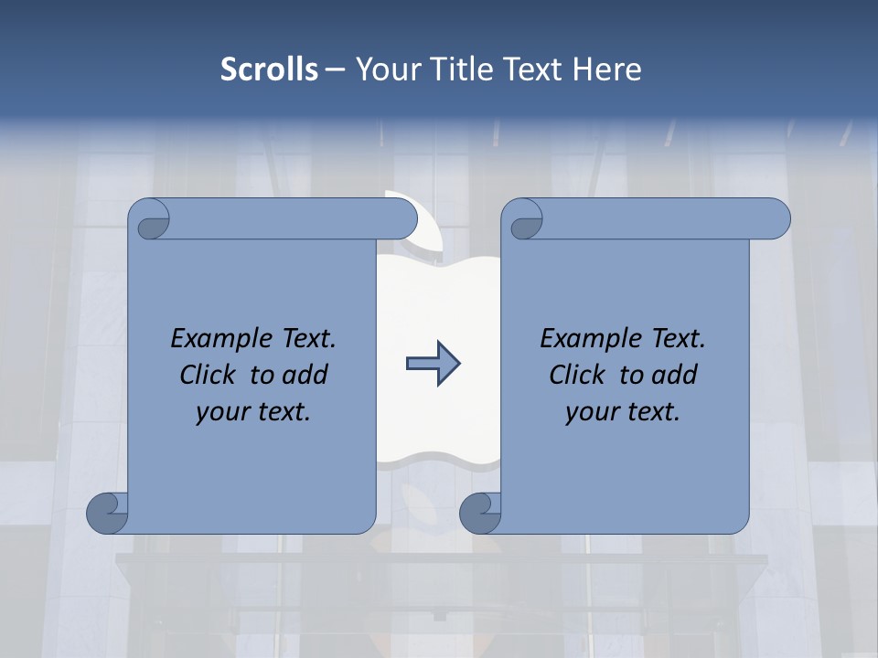 Facade Exterior Manhattan PowerPoint Template