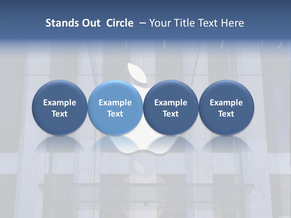 Facade Exterior Manhattan PowerPoint Template