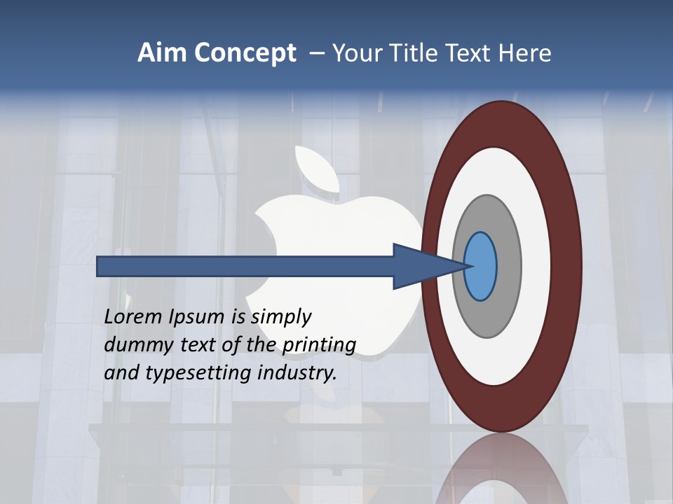 Facade Exterior Manhattan PowerPoint Template