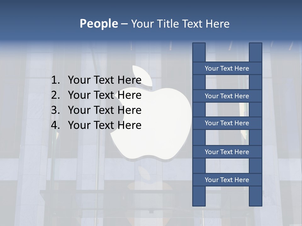 Facade Exterior Manhattan PowerPoint Template