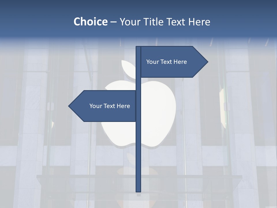 Facade Exterior Manhattan PowerPoint Template