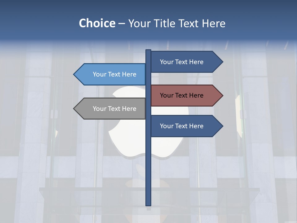 Facade Exterior Manhattan PowerPoint Template