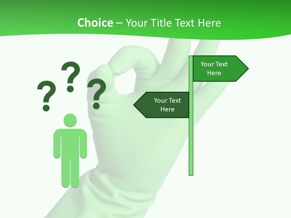 Emotion Symbol Gesturing PowerPoint Template