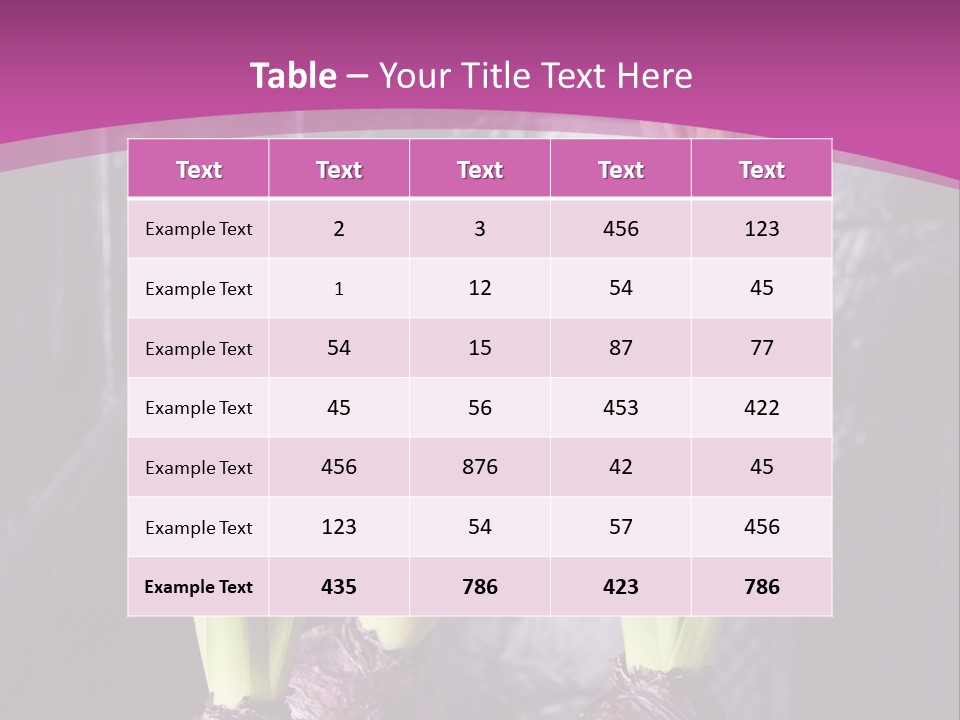 Interior Bulb Garret PowerPoint Template