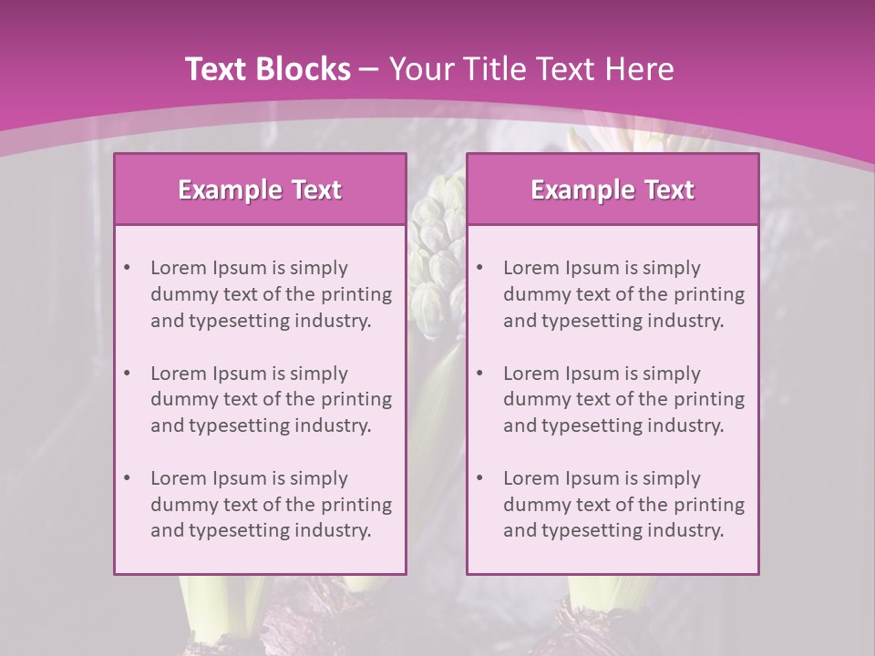 Interior Bulb Garret PowerPoint Template