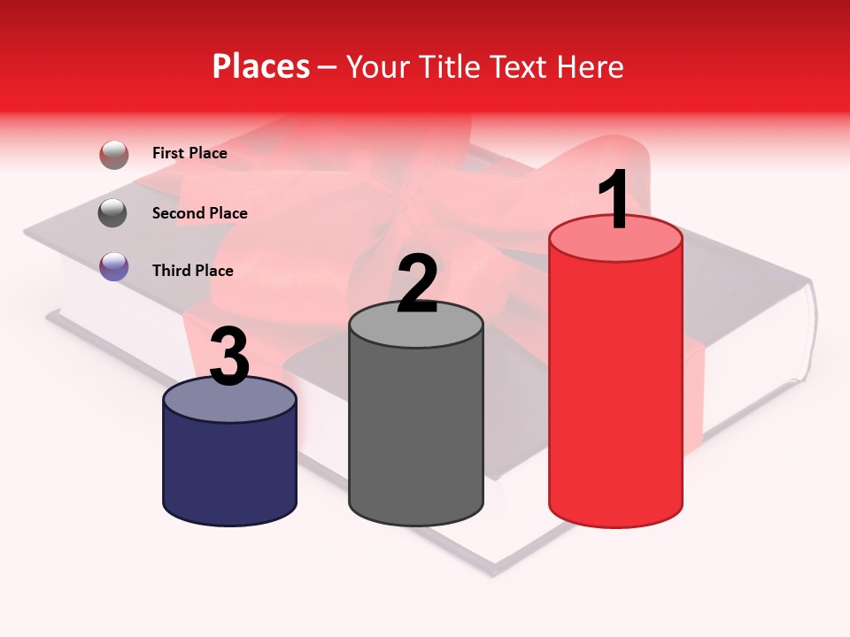 Present Cover Golden PowerPoint Template