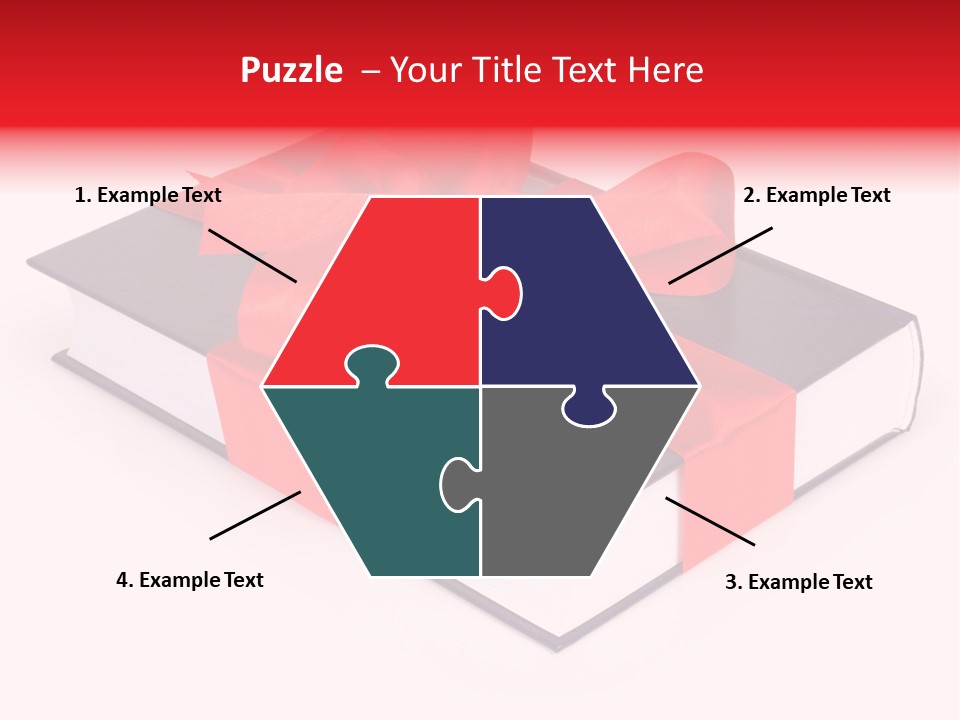 Present Cover Golden PowerPoint Template