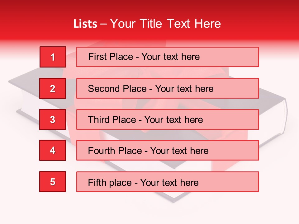 Present Cover Golden PowerPoint Template