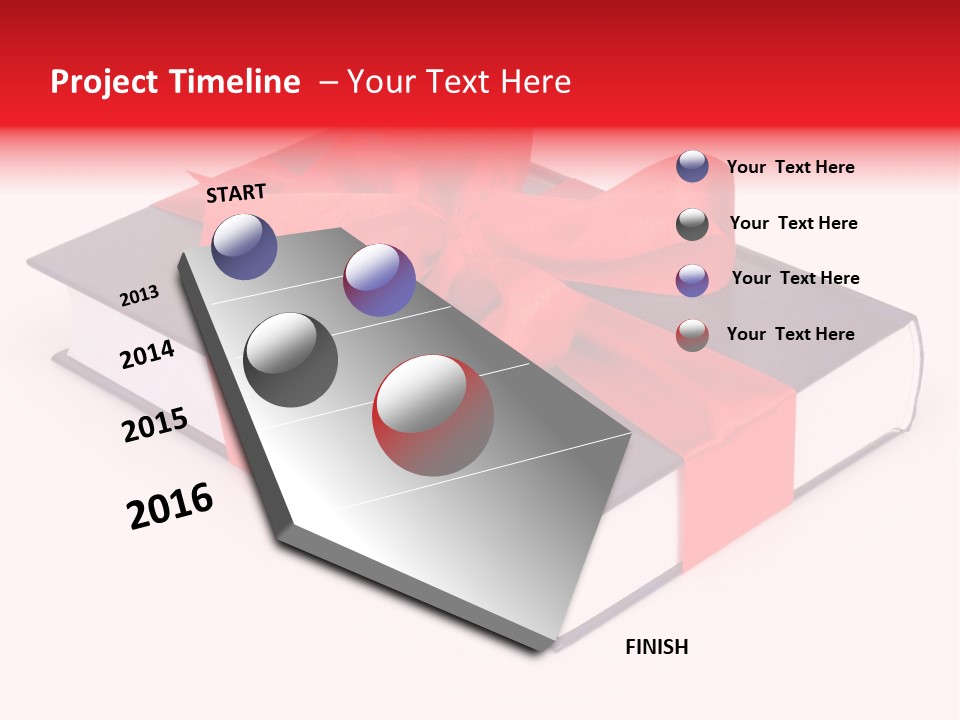 Present Cover Golden PowerPoint Template