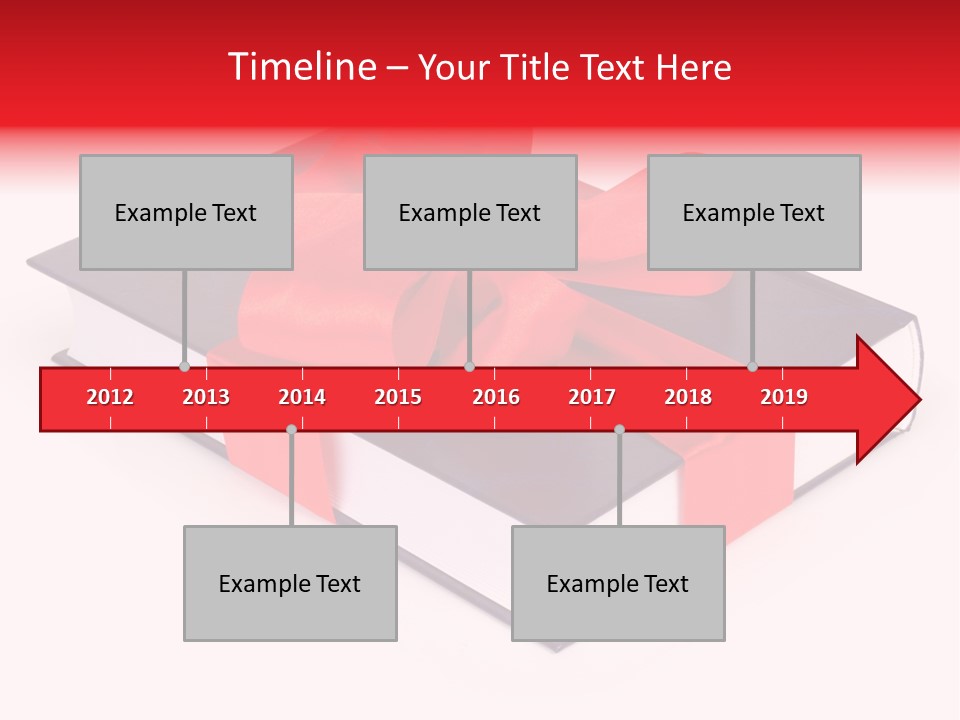 Present Cover Golden PowerPoint Template