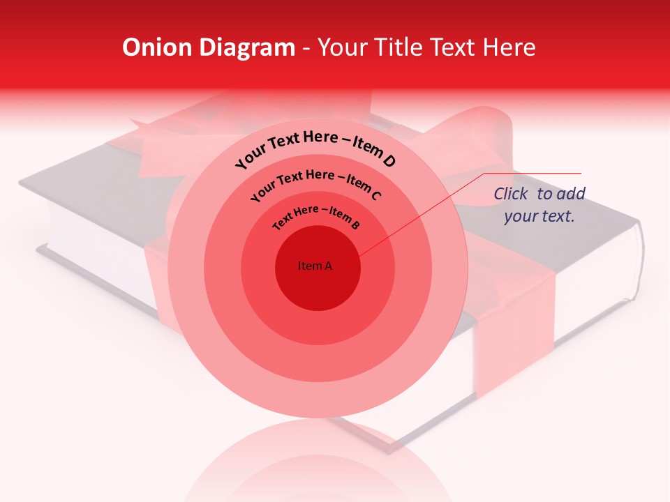 Present Cover Golden PowerPoint Template