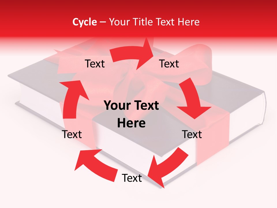 Present Cover Golden PowerPoint Template