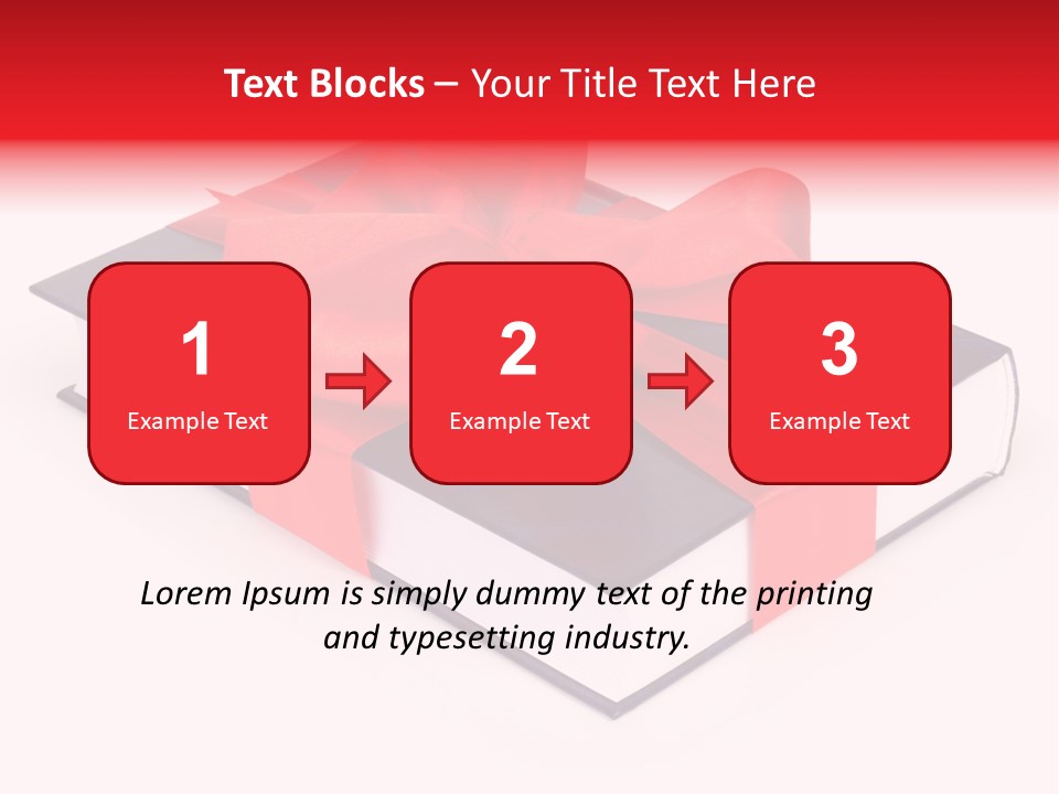 Present Cover Golden PowerPoint Template