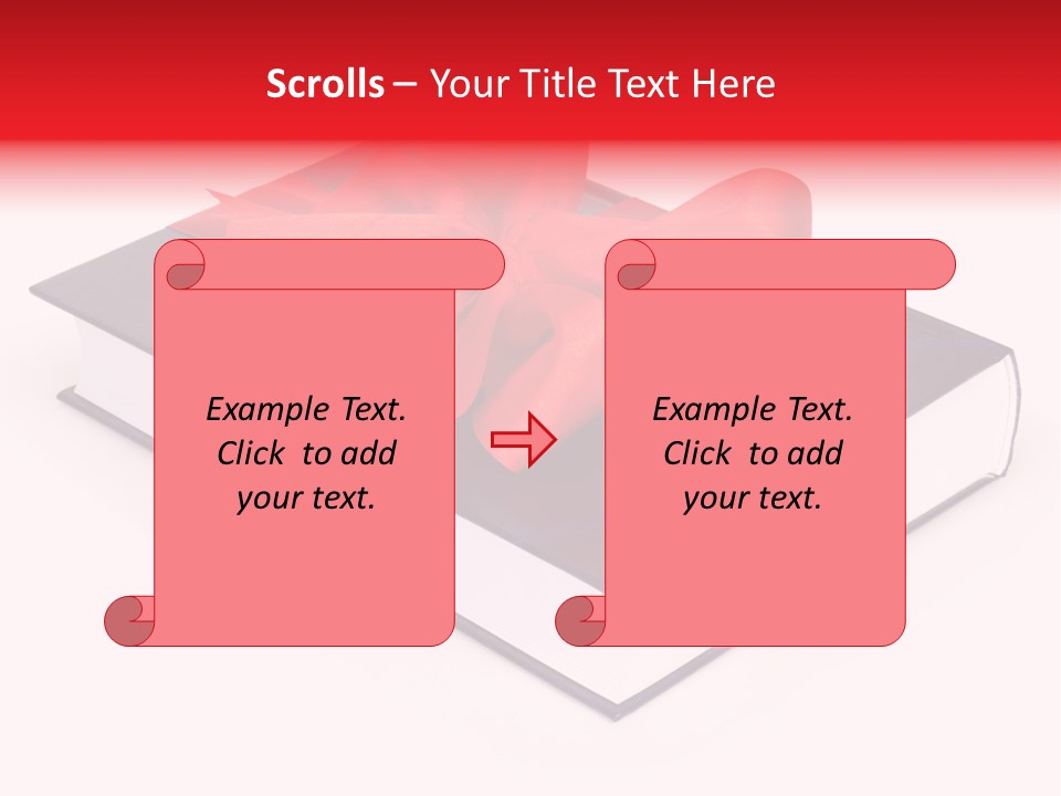 Present Cover Golden PowerPoint Template