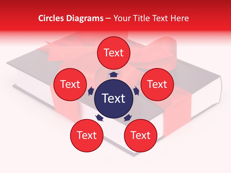 Present Cover Golden PowerPoint Template