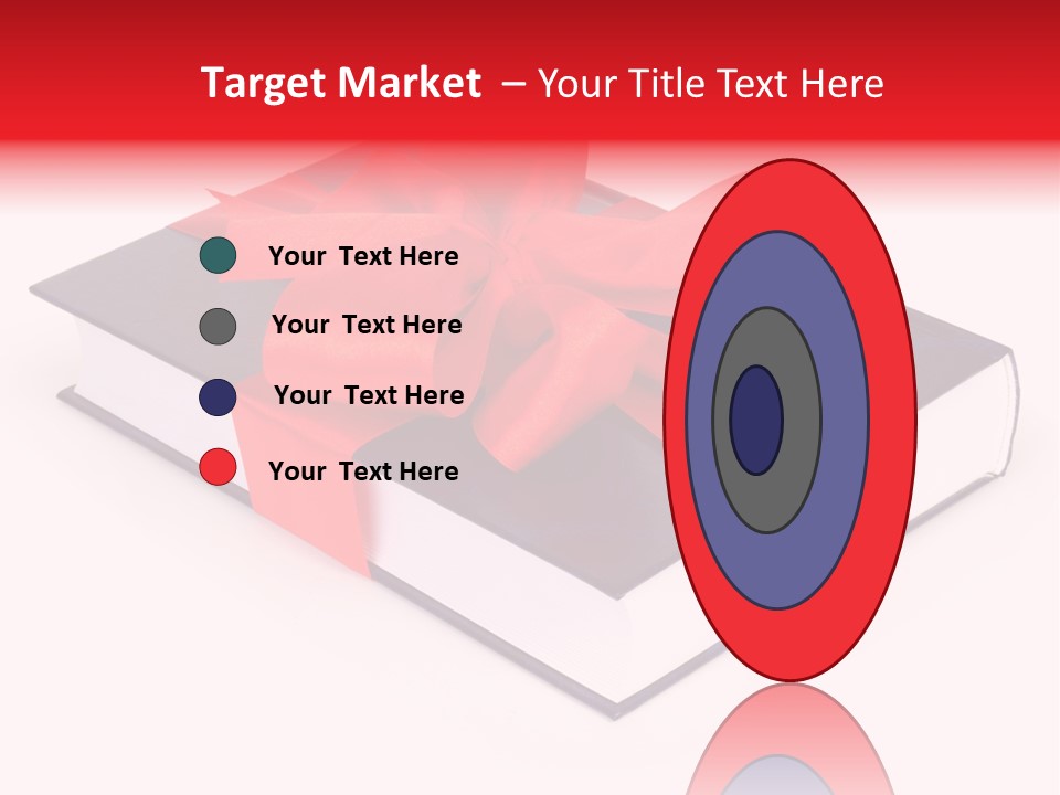 Present Cover Golden PowerPoint Template