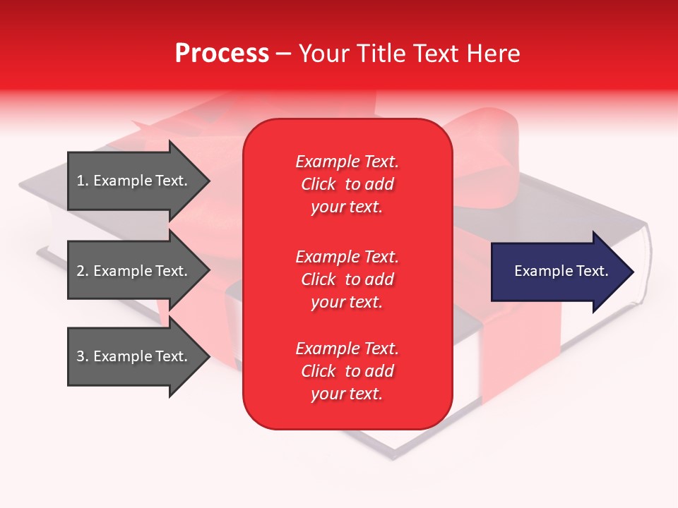 Present Cover Golden PowerPoint Template