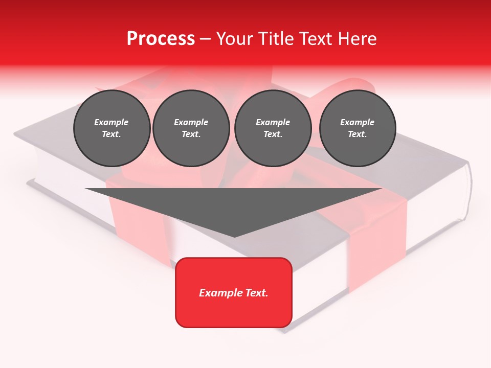 Present Cover Golden PowerPoint Template