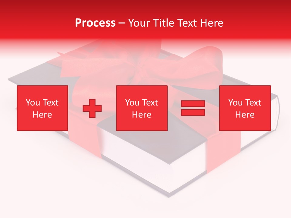 Present Cover Golden PowerPoint Template