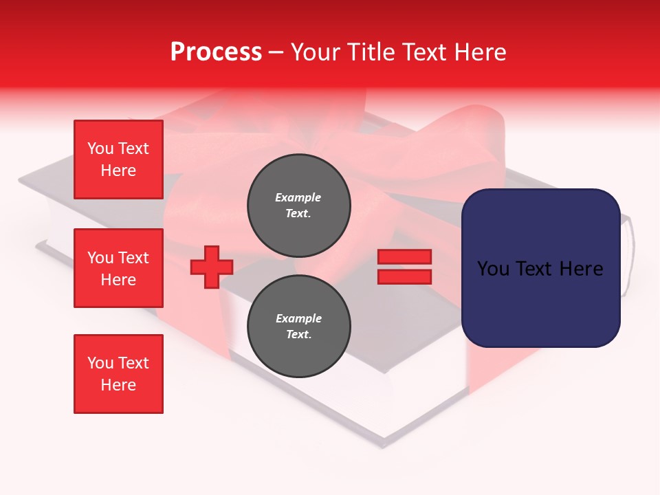 Present Cover Golden PowerPoint Template