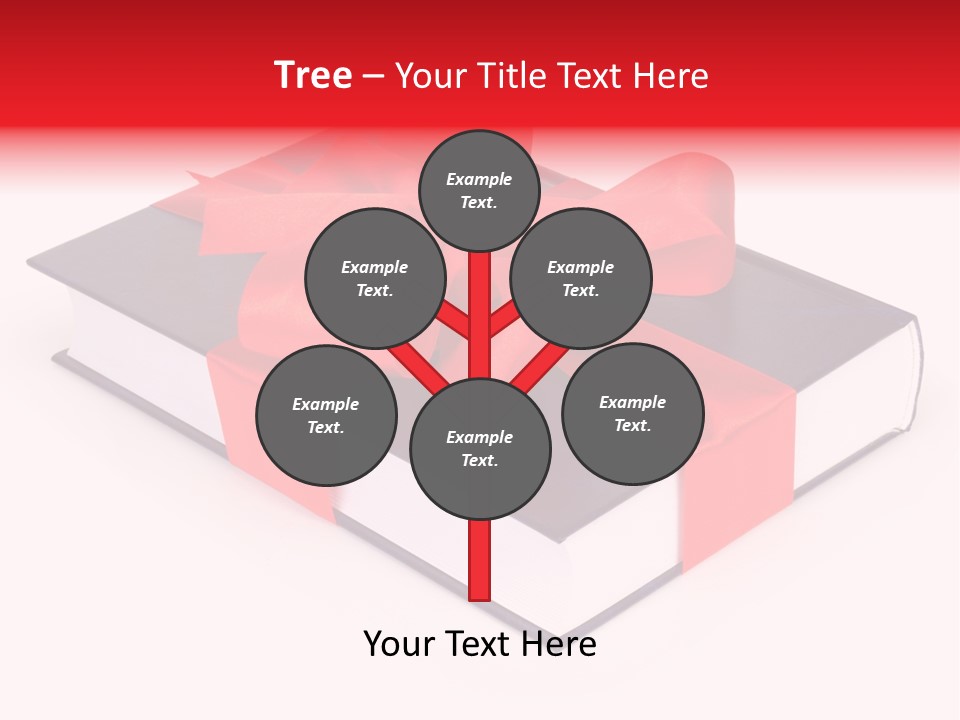 Present Cover Golden PowerPoint Template