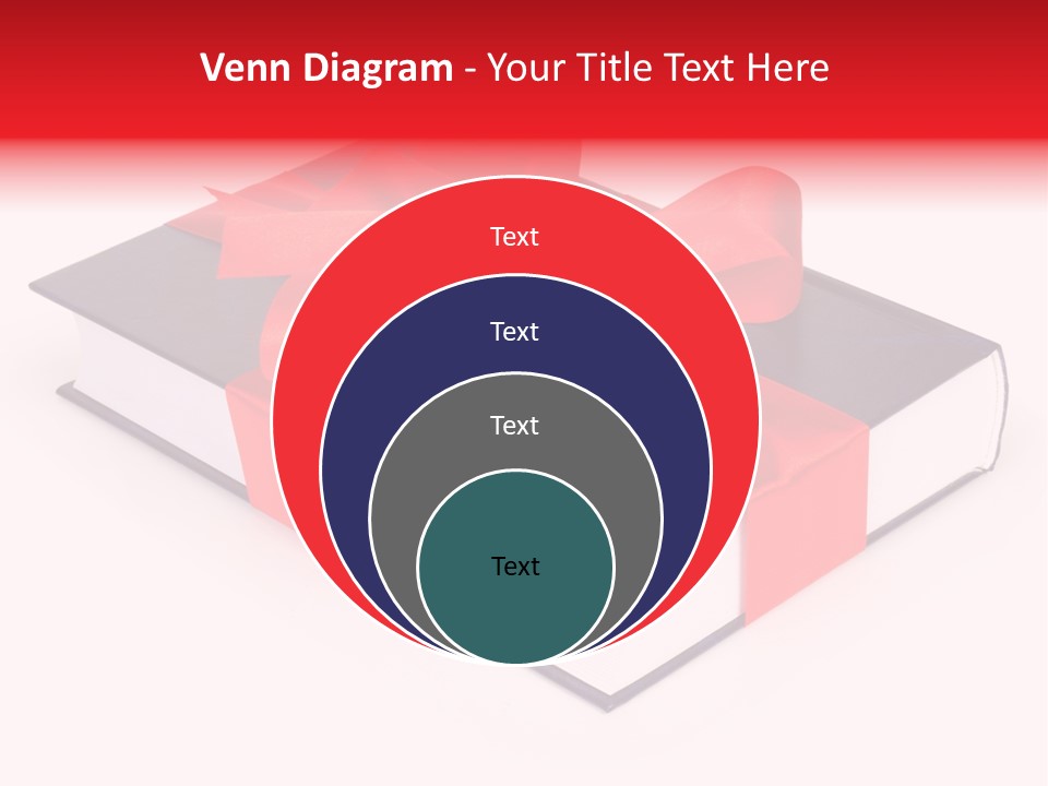 Present Cover Golden PowerPoint Template