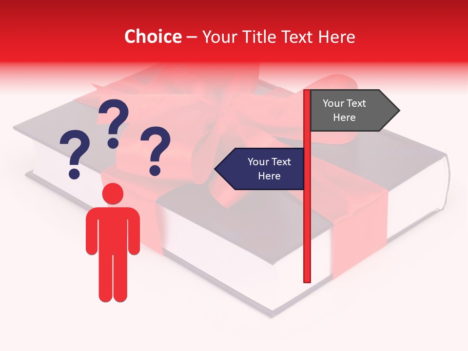 Present Cover Golden PowerPoint Template