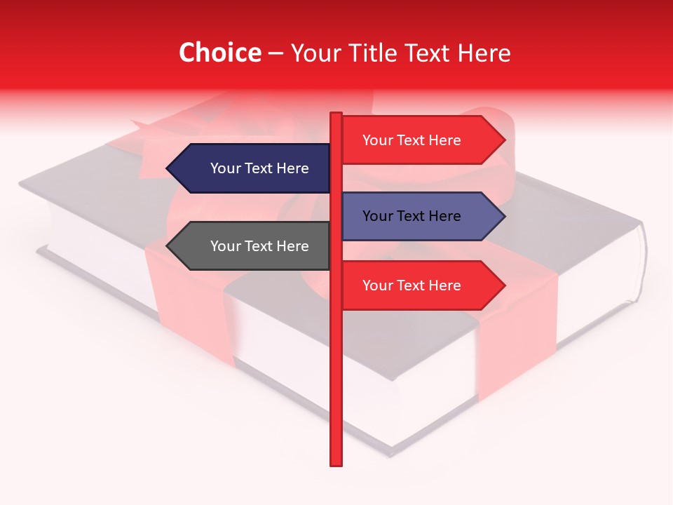 Present Cover Golden PowerPoint Template