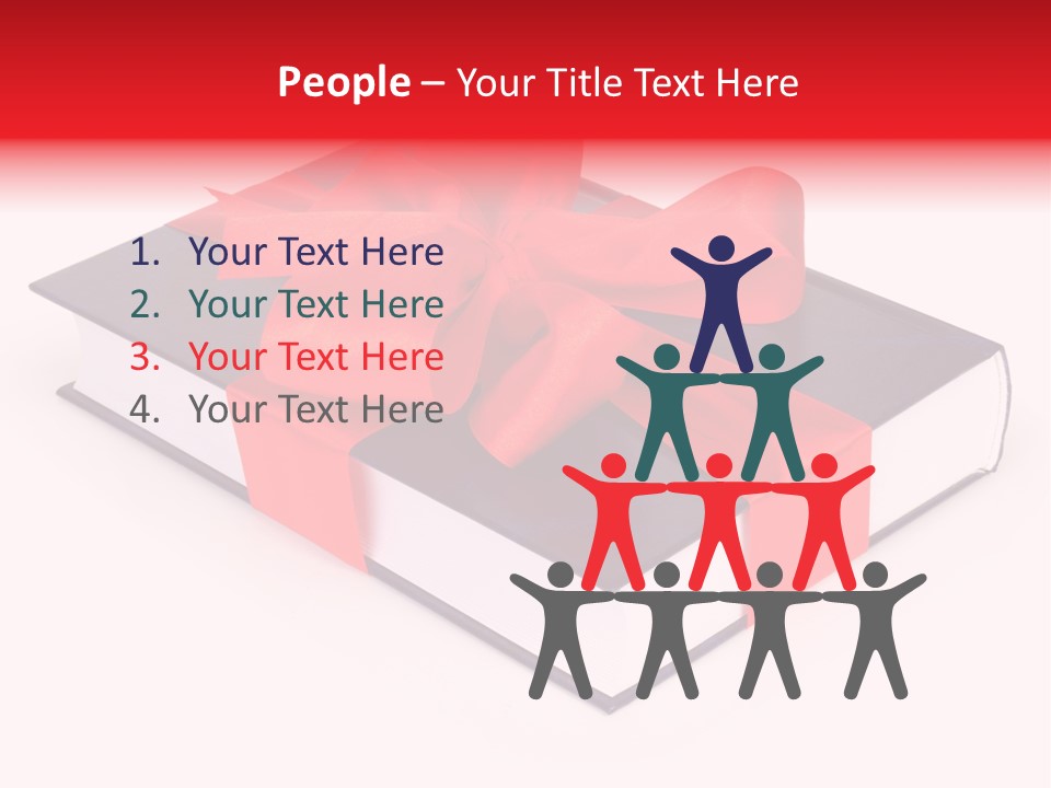 Present Cover Golden PowerPoint Template