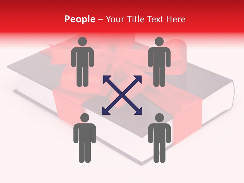 Present Cover Golden PowerPoint Template