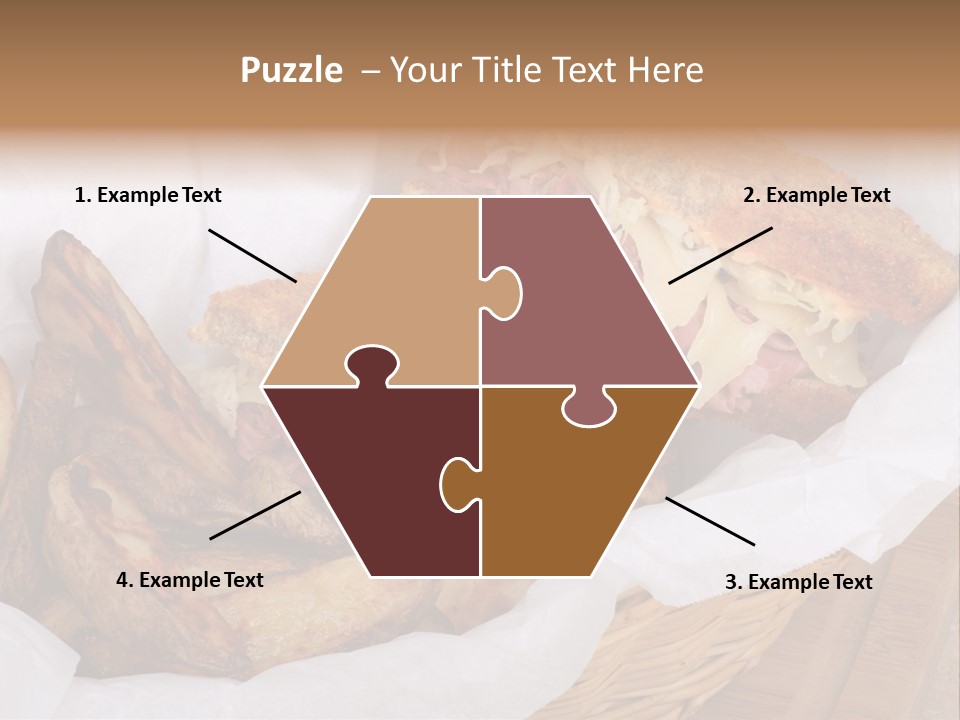 Rye Meat Red Meat PowerPoint Template