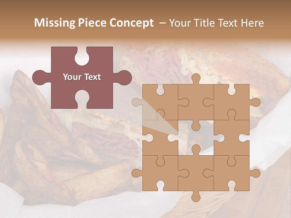 Rye Meat Red Meat PowerPoint Template