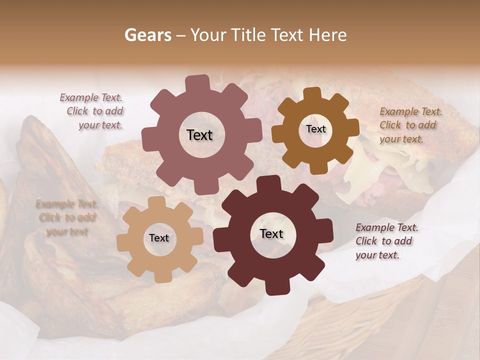 Rye Meat Red Meat PowerPoint Template