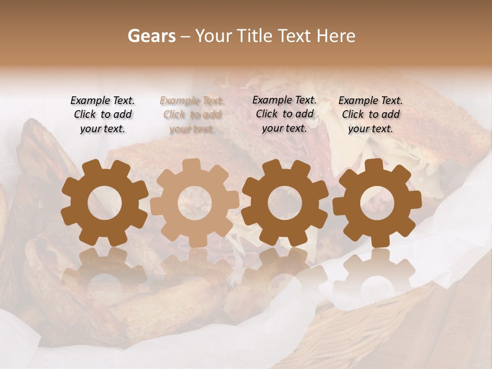 Rye Meat Red Meat PowerPoint Template