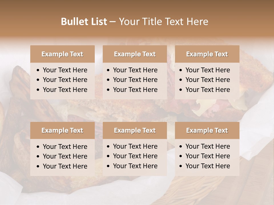 Rye Meat Red Meat PowerPoint Template